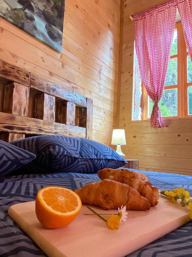 Вилла Wooden House With A Waterfall "Stipanov Mlin" Плитвицкие озёра Экстерьер фото