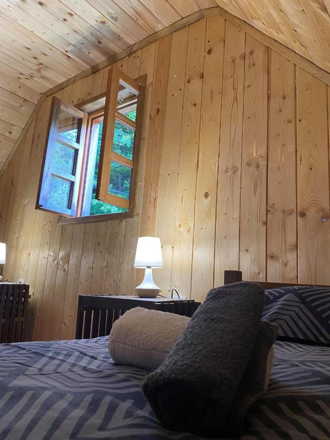 Вилла Wooden House With A Waterfall "Stipanov Mlin" Плитвицкие озёра Экстерьер фото