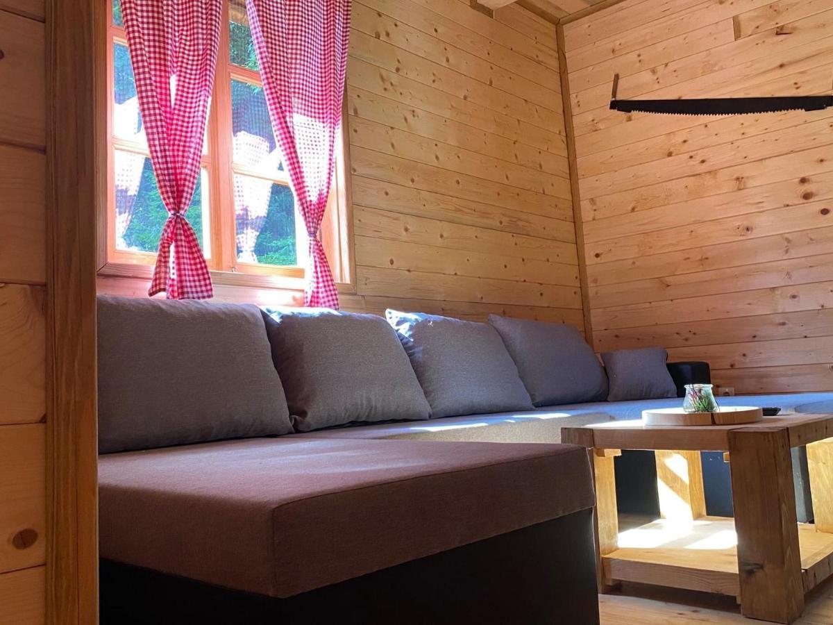Вилла Wooden House With A Waterfall "Stipanov Mlin" Плитвицкие озёра Экстерьер фото