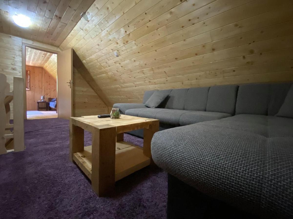 Вилла Wooden House With A Waterfall "Stipanov Mlin" Плитвицкие озёра Экстерьер фото